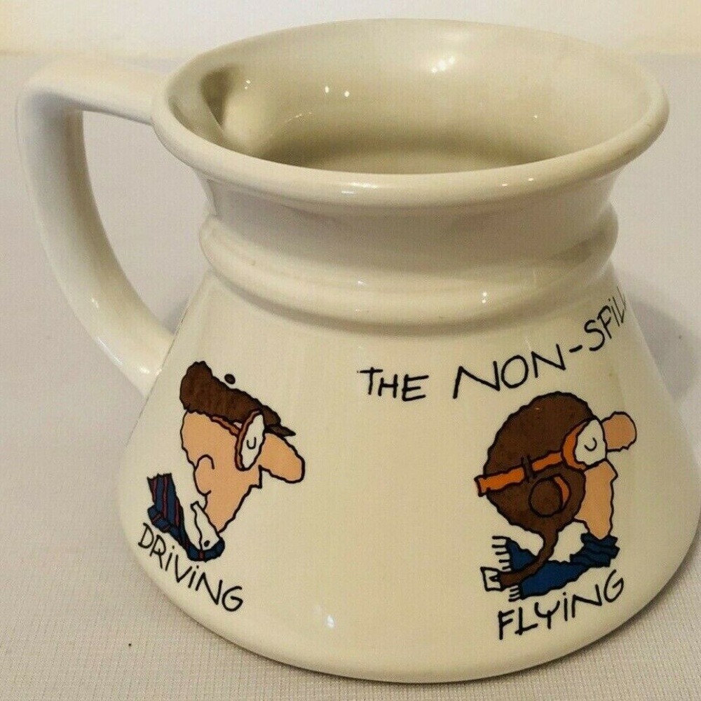 Russ Berrie And Company No Spill Coffee Mug